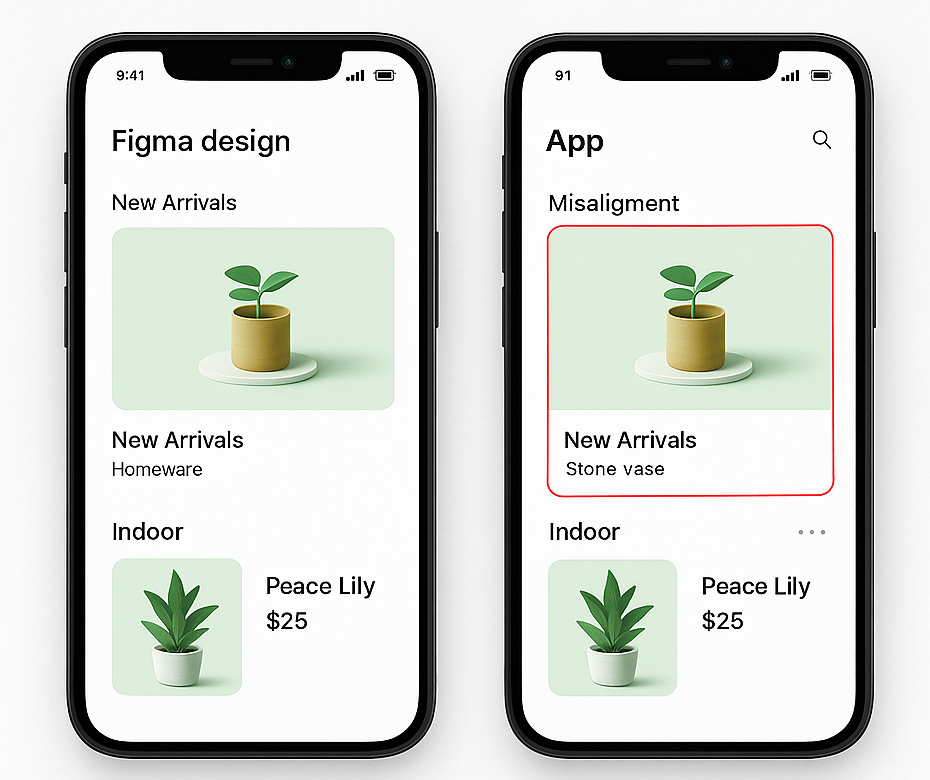 Screenshot TQuality Visual interface